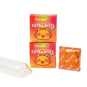 Condón de Látex Recare Extra Dots para Hombre con Estimulación de Partículas y Placer Mejorado - Product Image 5