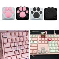 Personality Customized ABS Silicone Kitty Paw Cat Paws Pad Keyboard KeyCaps for Cherry MX Switches OEM CNC Machining