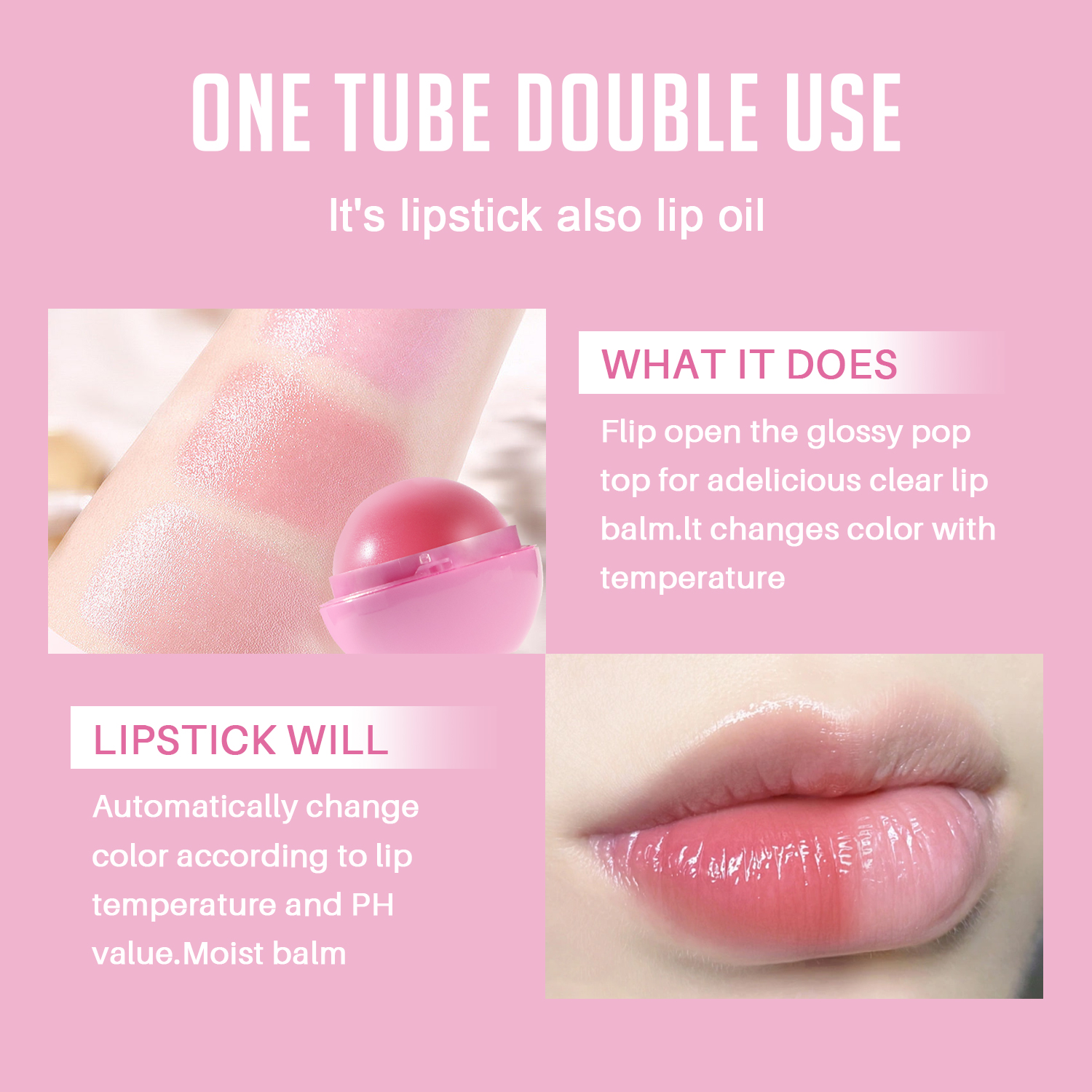 magic color changing lip balm