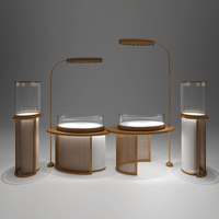 Présentoir de Bijoux Personnalisé Vitrine en Verre Luxueuse pour Bijoux et Babioles