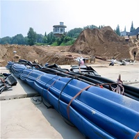 Barrière en caoutchouc gonflable à grande portée pour le contrôle des inondations fluviales et les projets de rétention d'eau