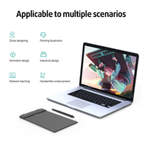 Tablette graphique USB sans batterie à 8192 niveaux de pression pour l'art numérique et l'enseignement en ligne