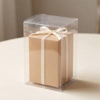 Boîte pliante transparente en plastique PET personnalisée pour l'emballage de produits alimentaires, cadeaux, jouets, cosmétiques, bijoux et produits de vente au détail