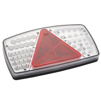 Feux de remorque LED 12V 24V : clignotants, feux stop, feux arrière, feux de brouillard, feux de position latéraux, réflecteurs et feux arrière combinés pour camions