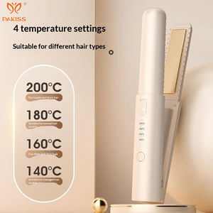 Plancha y Rizador de Pelo Inalámbrico de Cerámica PAKISS, Herramienta de Peinado Portátil USB-C para Uso Doméstico y Hotelero - Product Image 4