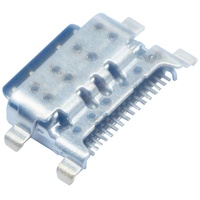 Connecteur de téléphone portable à vente chaude 16 broches IP68 réversible USB Type C Connecteur femelle étanche