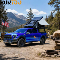Tente de camping légère en aluminium Hunttoo, tente pop-up standard de 6 pieds, tente de luxe pour pick-up, pour camion