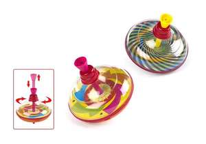 Jouet gyroscope à main en plastique pour enfants, modèle classique, jouet éducatif - Product Image 3