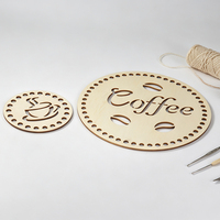 Fonds de panier en bois poli naturel Tailai, robustes, pour le bricolage, base pour le tricot, le crochet, la fabrication de sacs, de bacs de rangement