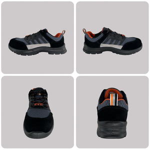 Shock Absorption Breathable Super <strong>Comfy</strong> CE Certified Anti-Smash Anti-Slip Wear-resistant Lightweight Unisex <strong>Work</strong> Shoes Factory - Product Image 3
