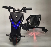 Scooter Eléctrico de Derrape para Niños de 8 Pulgadas, Triciclo Eléctrico de Derrape 360 con Batería de Litio, Scooter Eléctrico de Derrape de 3 Ruedas, Precio al por Mayor