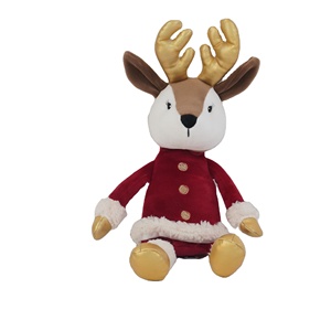 Unisex Tùy Chỉnh Giáng Sinh Thú Nhồi Bông Đồ Chơi Thiết Kế Mới Mềm Sang Trọng Với Thời Trang Thêu PP Túi Bông Món Quà Giáng Sinh - Product Image 2