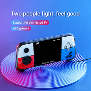 Consola de Juegos Arcade Retro Portátil <span class=keywords><strong>G9</strong></span> Directo de Fábrica, Joystick, 666 Juegos Todo en Uno, Batería de 1200 mAh, Resolución de 640x480 - Product Image 2