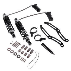 Amortisseurs de suspension arrière de réservoir à distance brillant pour <span class=keywords><strong>Electra</strong></span> Road Glide 14-on <span class=keywords><strong>CVO</strong></span> - Product Image 2