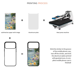 Carcasa de Teléfono Sublimable 2D para <span class=keywords><strong>iPhone</strong></span> 17 18 Pro Max, Placa de Aluminio para Prensa de Calor, Personalizable, Imprimible por Transferencia de Calor - Product Image 6