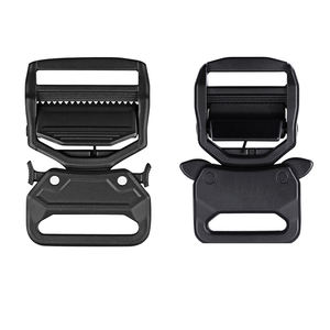 Hebilla de ajuste de 1 pulgada para correas de equipaje Hebilla de correa de encuadernación de correas de maleta con bloqueo de escalera Hebilla de liberación rápida de 1,5 pulgadas - Product Image 1