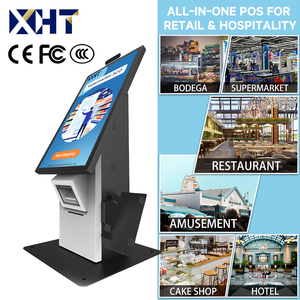 Caisse enregistreuse libre-service à écran unique de 21,5 pouces - Caisse enregistreuse tactile tout-en-un de bureau libre-service - Product Image 1