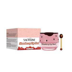 Gel labial de belleza original con proteína de fresa, nutritivo, hidratante, voluminizador, rosa, vegano. - Product Image 3