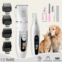 Tondeuse et tondeuse à poils pour chien sans fil électrique, accessoires de nettoyage complets, nouveaux produits pour animaux de compagnie