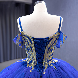 ชุดเดรสลูกไม้แต่งจีบสำหรับ231062ชุดเจ้าหญิงหรูหราสำหรับงานเลี้ยง - Product Image 6