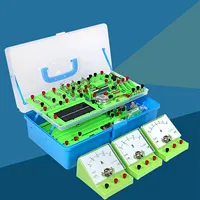 Kit d'apprentissage de circuit de laboratoires de physique Kit de principes de découverte d'électricité de base pour professeur d'école étudiant étude des sciences parallèle