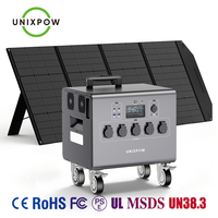 Generator Portabel 6000W Kustom Grosir, Power Bank Kapasitas Tinggi Baterai LiFePO4 MPPT Gelombang Sinus Murni untuk Berkemah, Darurat, dan Pemadaman Listrik