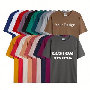 High Quality 100%Cotton US Size T-shirt Customize Digital Printing logo 180gsm Men Plain O-neck Tshirt Custom t Shirt - Product Image 1