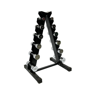 Manufacturer Steel Stainless Dumbbells Gym Weight 2.5-50 kg Pounds <strong>Dumbells</strong> <strong>Rack</strong> 5 Pairs - Product Image 6