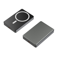 Support OEM Tendance : Powerbanks ultra-minces 5000mAh 10000mAh, magnétiques sans fil 20W, à forte attraction magnétique