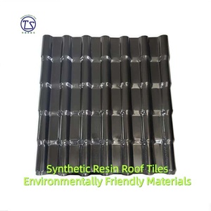 Asa Tổng Hợp Cổ nhựa gạch biệt thự PVC vật liệu xây dựng tự xây dựng nhà mái dày <span class=keywords><strong>Composite</strong></span> ngói - Product Image 2