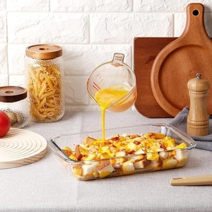 Plat à four en verre durable pour la cuisine et les réceptions, réutilisable à la maison - Product Image 2