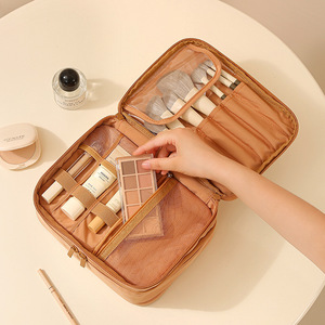 New High-end Cartoon Pattern Zipper Closure Oxford Fashion for <b>Bag</b> Makeup Tool Cosmetic Storage Portable - Product Image 3