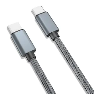 High strength type c to c braided cable supe charging usb cable type-c to type a 5a suitable for phone