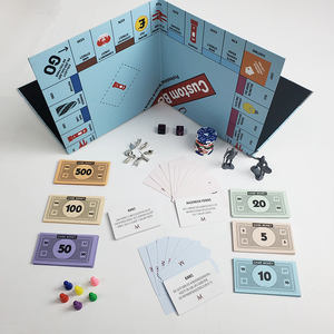 ผู้ผลิตเกมกระดาน Monopoli เกมไพ่สำหรับครอบครัวเกมไพ่สนุกออกแบบได้ตามที่ต้องการ - Product Image 4