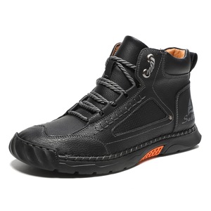 2317 Chaussures pour hommes de style western grande taille, bottes <span class=keywords><strong>Chelsea</strong></span>, bottes décontractées à la cheville - Product Image 2