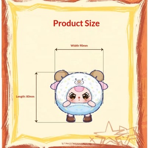 Nouvelle Arrivée Authentique en Gros : Boîte Mystère Thème Animaux en Peluche Baby Three Tuantuan Beast Coming, Poupée Jouet, Pendentif Mignon, Cadeau BB3 - Product Image 4