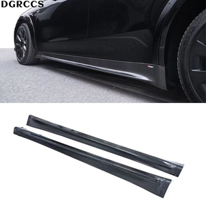 Faldones Laterales Estilo C de Fibra de Carbono Genuina para Vehículo de Nueva Energía Modelo Y - Product Image 1