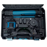 Niveau laser vert industriel OEM/ODM avec 3D et 16 lignes, niveau laser 4D DIY pour la construction, alimentation par batterie