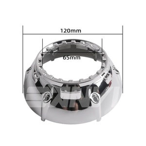 3 Inch GTI Shrouds Led Angel Eyes Dual Colors for hid Xenon Lens and Bi Led Projector Lens - Product Image 4