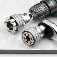 Clé à molette universelle réglable 3/8 pouce 10-19 mm, tête de clé à cliquet en acier au chrome-vanadium, fabriquée en Chine continentale
