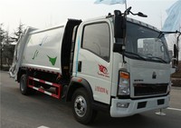 Camion à ordures de compression de compacteur électrique de Dongfeng 4x2 5cbm 8cbm camion à ordures à vendre