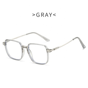 Gafas de Sol Fotocromáticas Cuadradas de Metal <span class=keywords><strong>para</strong></span> Mujer, Montura Óptica Fotogris, Gafas Anti Luz Azul, Gafas de Moda de Alta Calidad - Product Image 5
