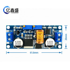 โมดูลจ่ายไฟ LED 5A บัค คอนเวอร์เตอร์ควบคุมแรงดันไฟฟ้ากระแสคงที่สำหรับการชาร์จแบตเตอรี่ - Product Image 4