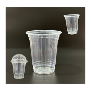 Tasse transparente jetable d'équipe professionnelle avec couvercles Matériaux plastiques écologiques durables Quang Quan Fabricant vietnamien - Product Image 6