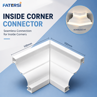 Tira de Luz LED de Perfil FATERSI 2026 OEM para Techo, Iluminación Decorativa Interior para el Hogar, Iluminación Ambiental para Escaleras, Luces LED de Pared para Sala de Estar