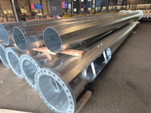 Morden Design Hoge Mast Verlichting Paal 25-40M Midden-Scharnierende Type Voor Zeehaven Of Luchthaven - Product Image 6