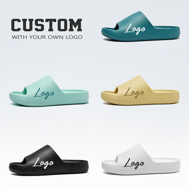 2026 Summer Designer Original Beach Casual Logo Custom Men's Women's Sports EVA Foam Slides Sandals Slippers Custom Logo