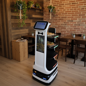 <span class=keywords><strong>Robot</strong></span> de service de livraison de nourriture pour hôtel et <span class=keywords><strong>restaurant</strong></span>, vente chaude en usine, <span class=keywords><strong>robot</strong></span> de livraison automatique - Product Image 1