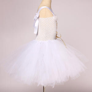 Costume d'ailes d'ange blanches pour petites filles, robe de fête d'Halloween, carnaval, cosplay, tutu fantaisie, jeu de rôle de <span class=keywords><strong>déesse</strong></span> pour enfants - Product Image 4
