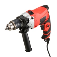Perceuse à percussion industrielle 220V 910W marteau rotatif électrique pour carreaux de béton métal bois-alimentation ca 10mm Max OEM mur personnalisable
